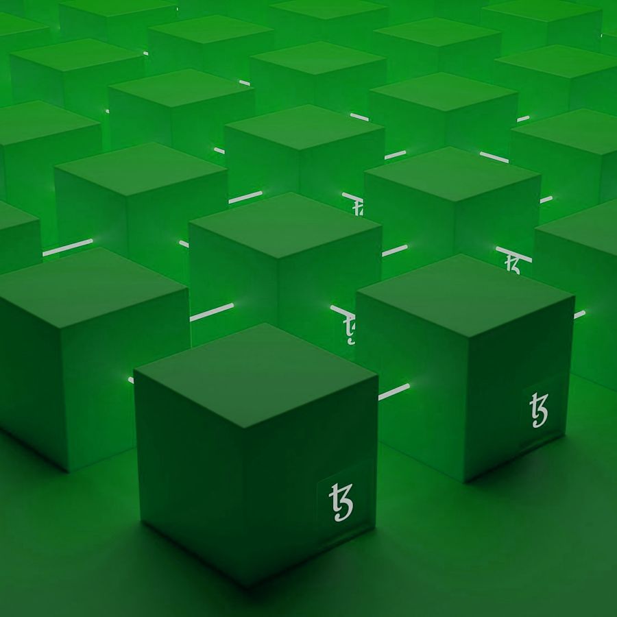 Blue blocks for flash USDT TRC20
